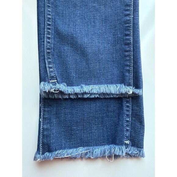 Madewell Womens Slim Straight Jeans Cotton Blend Medium Wash Size 27 - Picture 5 of 8